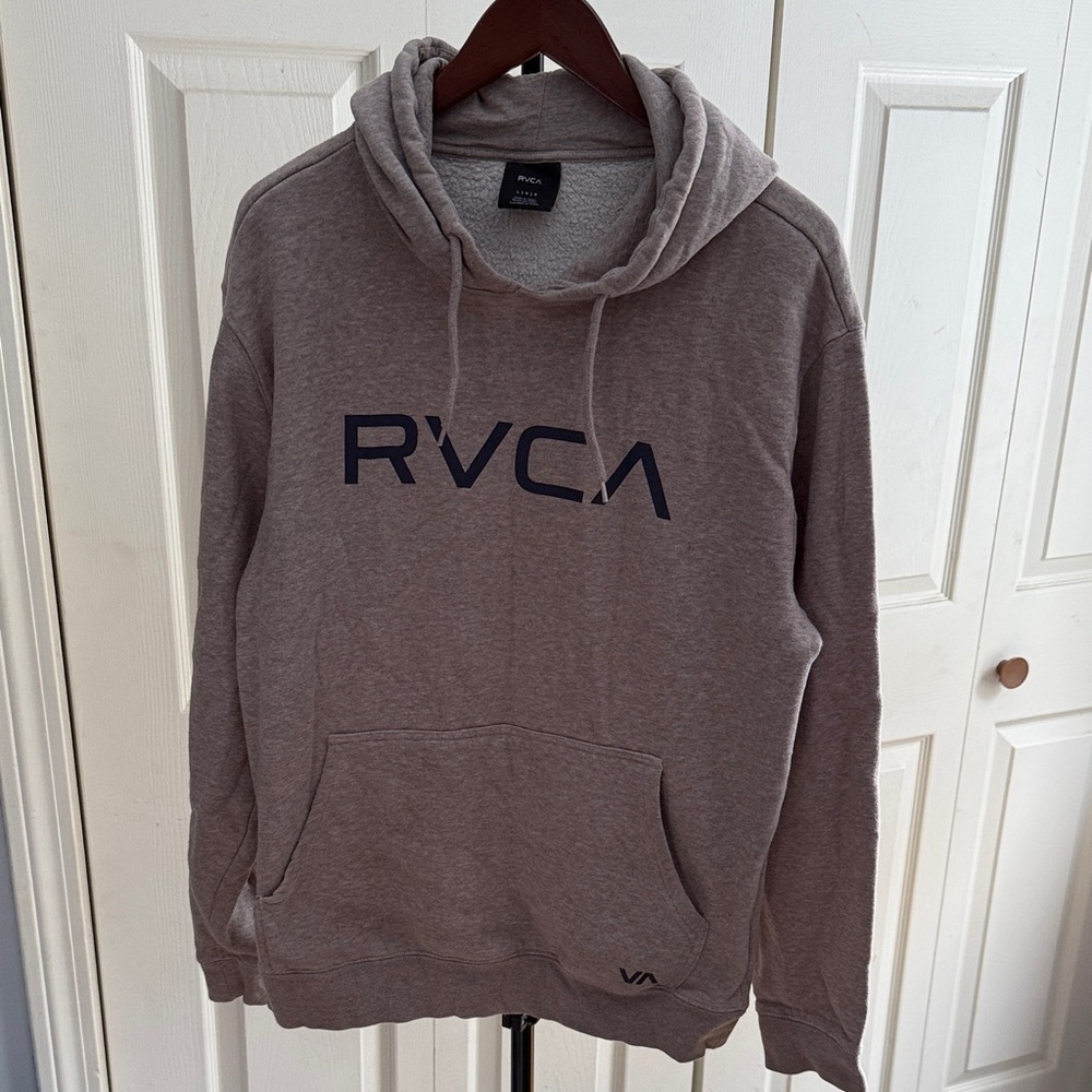 RVCA Brown Hoodie for Men